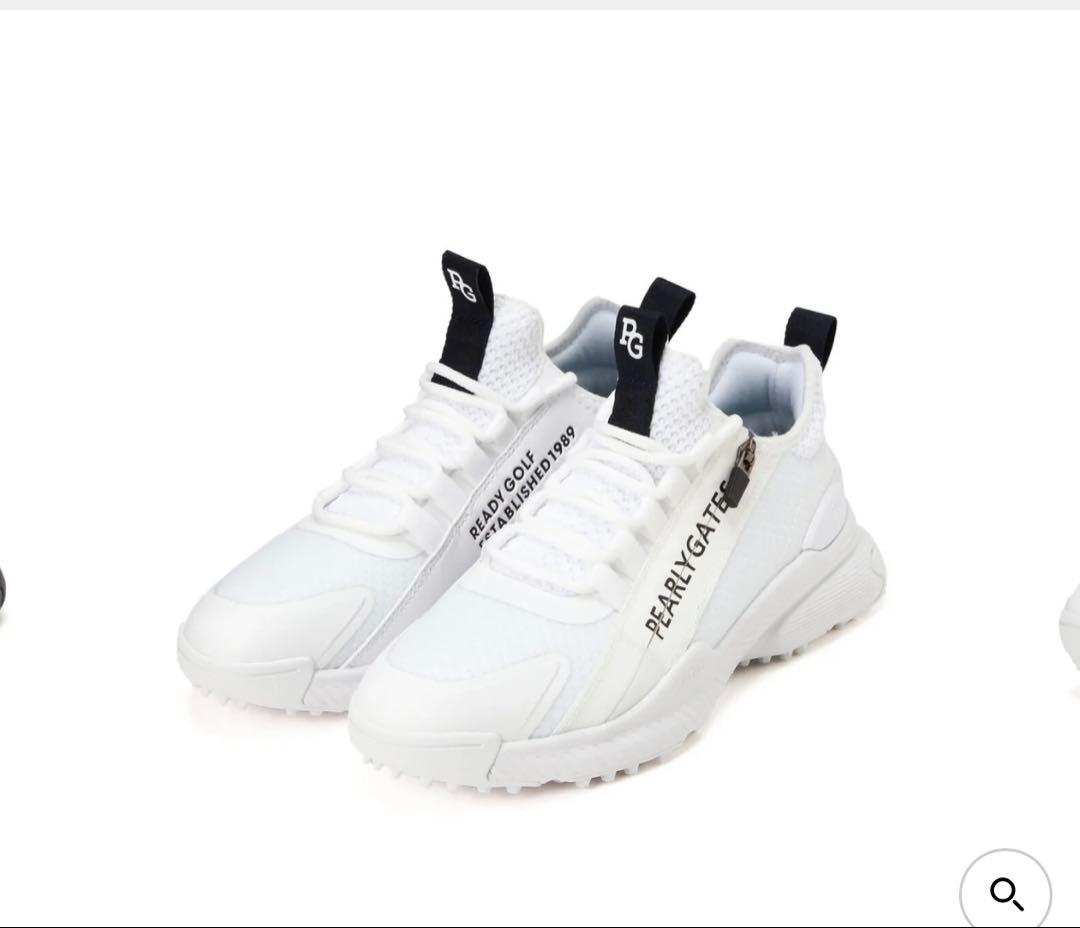 専用ページ PEARLY GATES ゴルフシューズ ホワイト パーリーゲイツ
