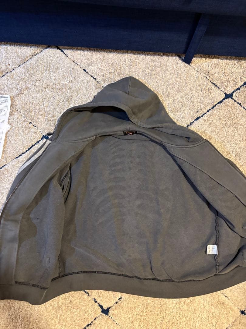 VANSON バンソン ジップアップフーディー BONE ZIPUPHOODI