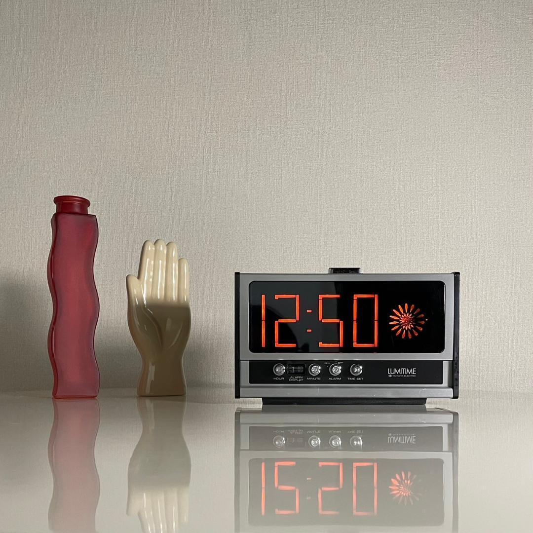 70's LUMITIME ルミタイム スペースエイジ ヴィンテージ 60Hz