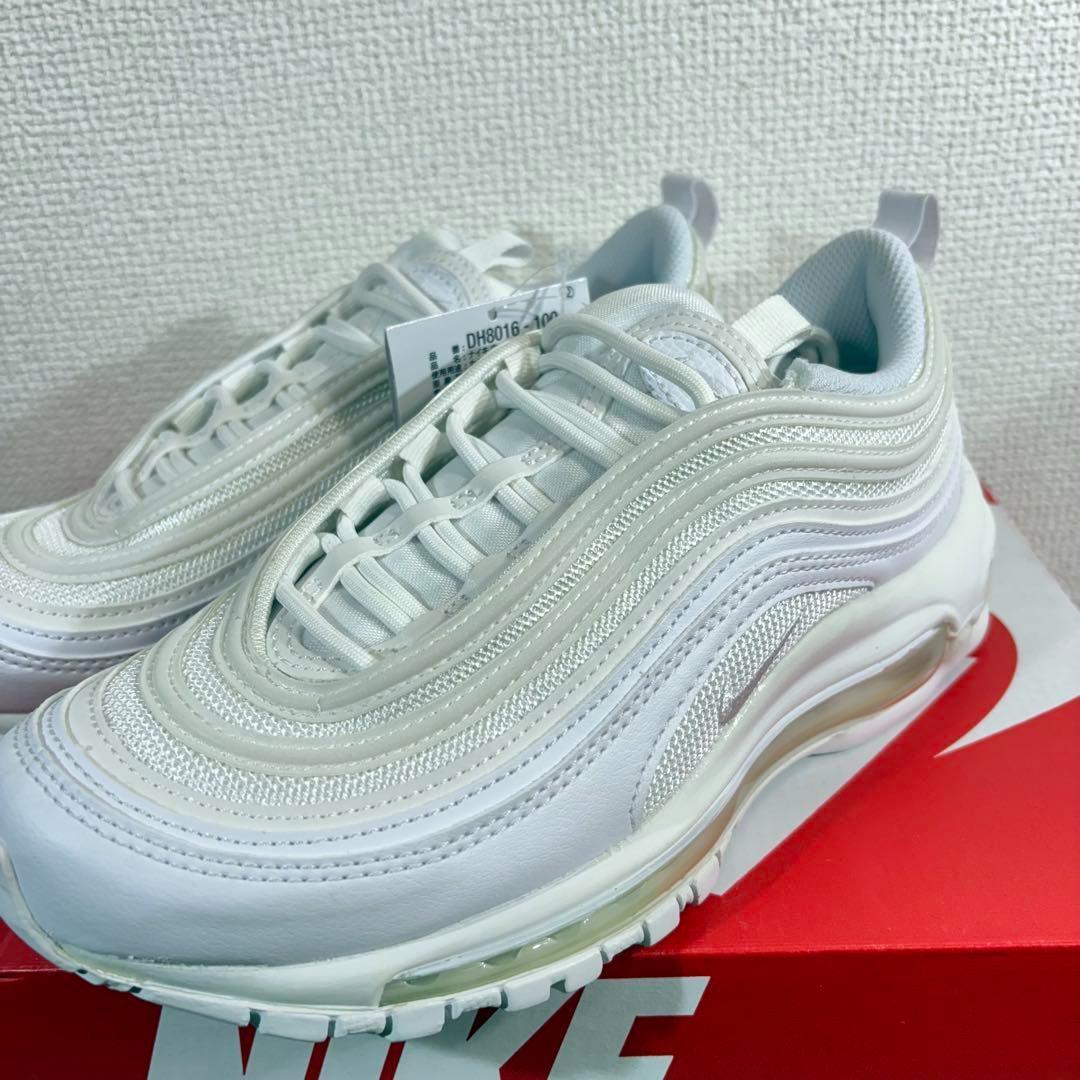 23.5cmエアマックス97 トリプルホワイト　DH8016-100