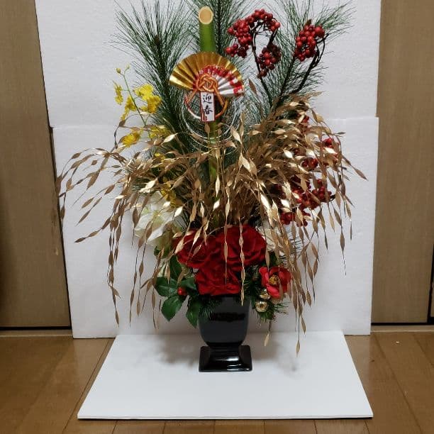 お正月プリザーブドフラワー