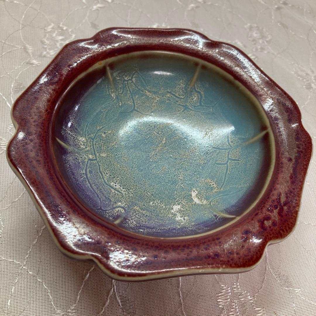 小渡鉢受け皿付き