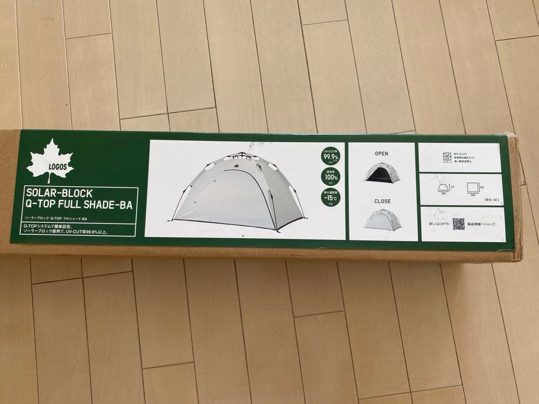 【新品】LOGOS ソーラーブロック Q-TOP フルシェード-BA