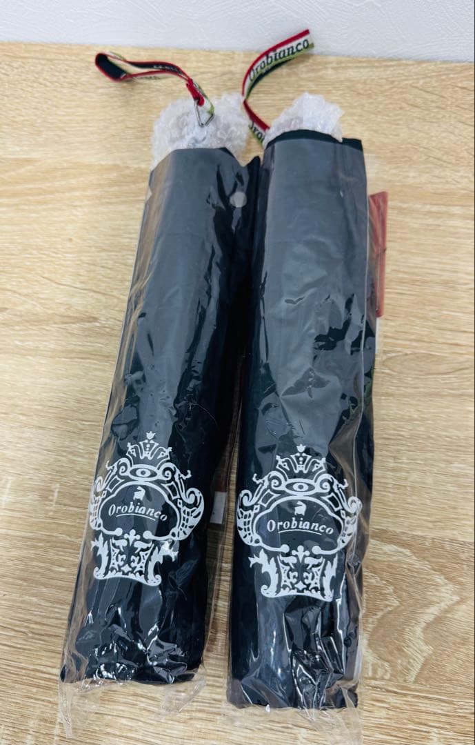 Orobianco　折り畳み傘　２本セット　黒