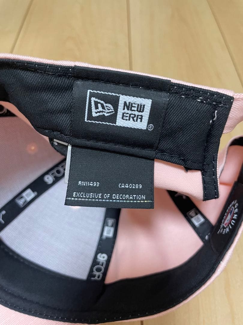 NEWERA9FORTY Rhinestone NY ピンクレモネード