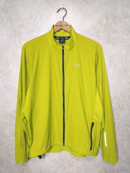 アークテリクス インセンドジャケット◆メンズSサイズ(実寸M程度)/ライム
