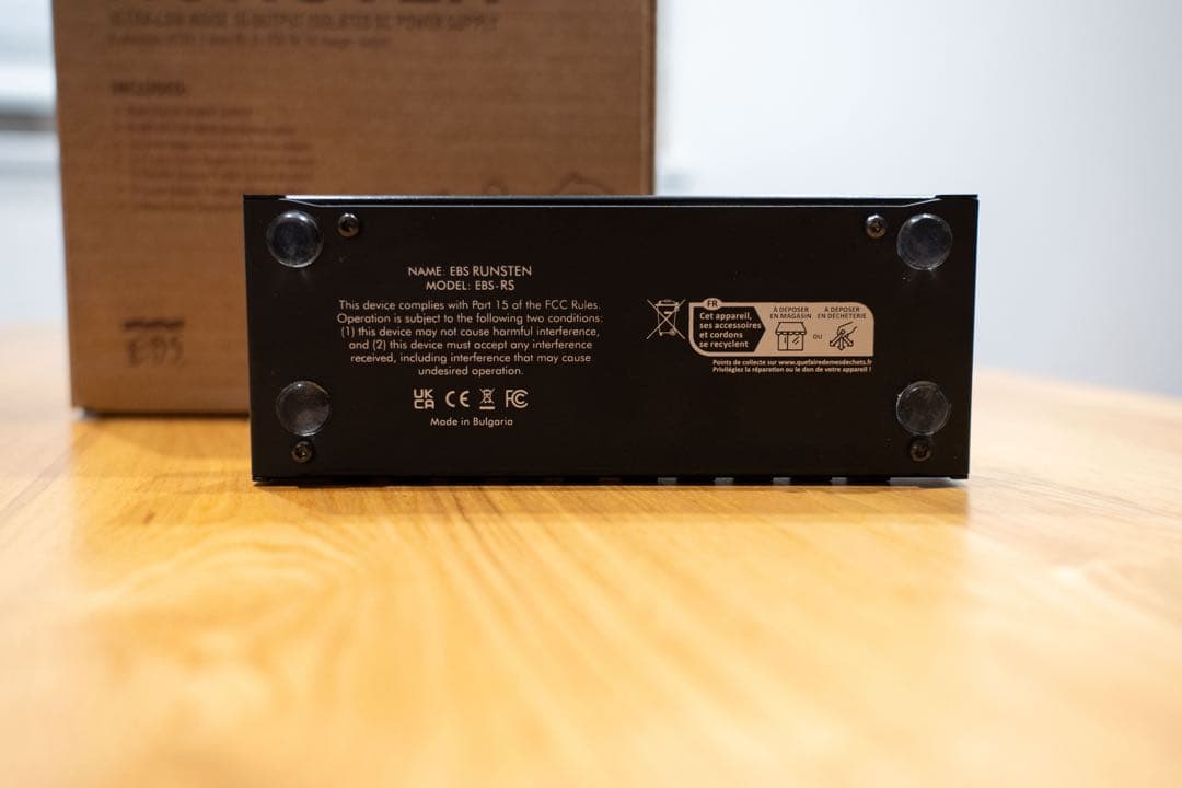 EBS RUNSTEN アイソレートDC出力900ma×10搭載 パワーサプライ