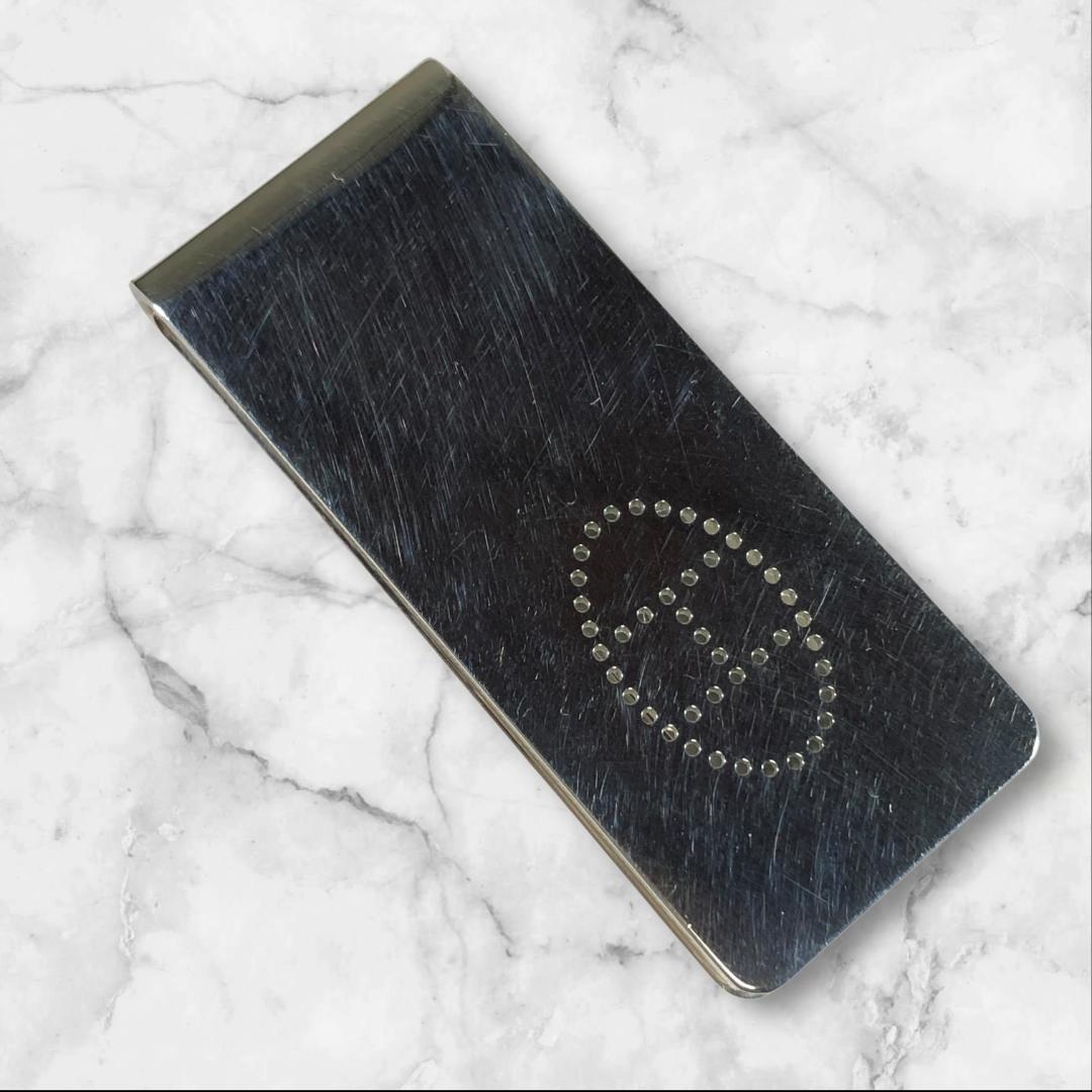 エルメス HERMES マネークリップ エブリン Ag925 財布 Hロゴ