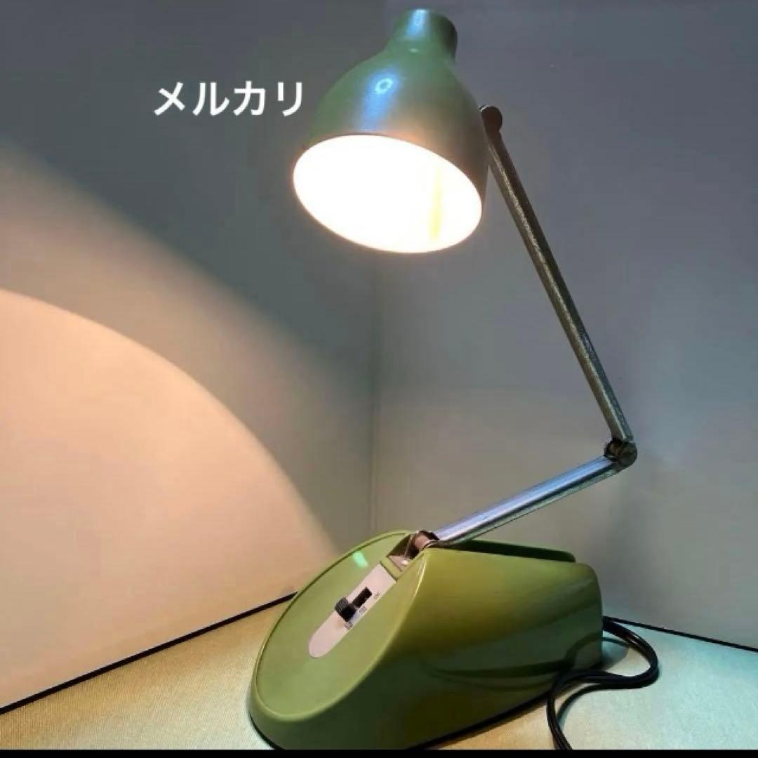 昭和レトロ　ハミルトHamilton Industries 卓上ライト　グリーン