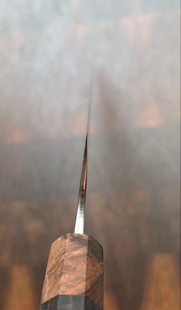 黒崎優　風神　ダマスカス　VG-10 牛刀　210mm 包丁　槌目　越前打刃物