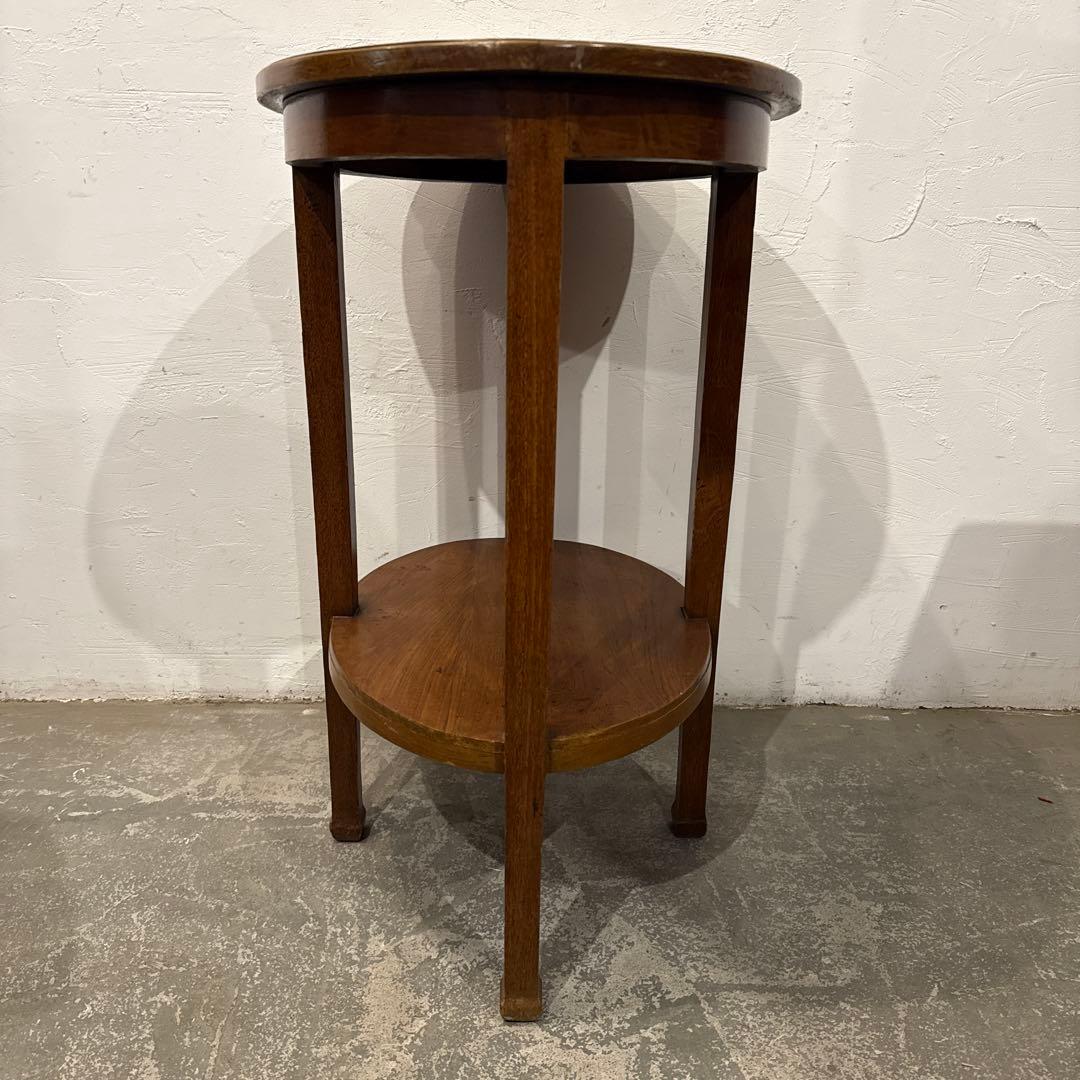 年末年始saleヴィンテージ　木製サイドテーブル　2段