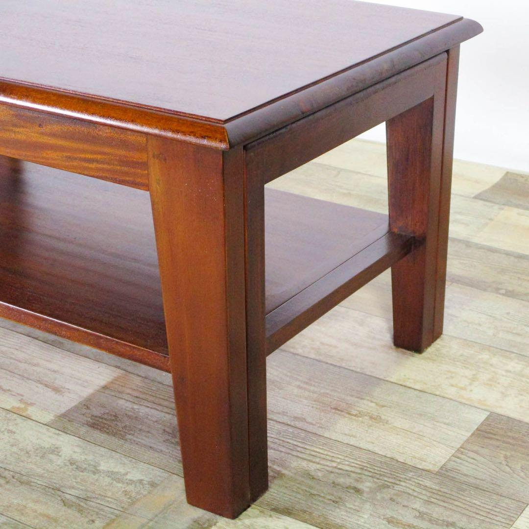 M 新品 アジアン 伸長式 テーブル ローテーブル アンティーク 座卓 天然木