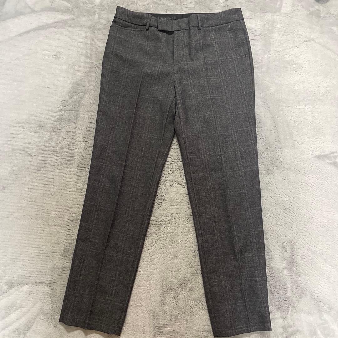 Hiltonヒルトン/チェック/セットアップパンツスーツ