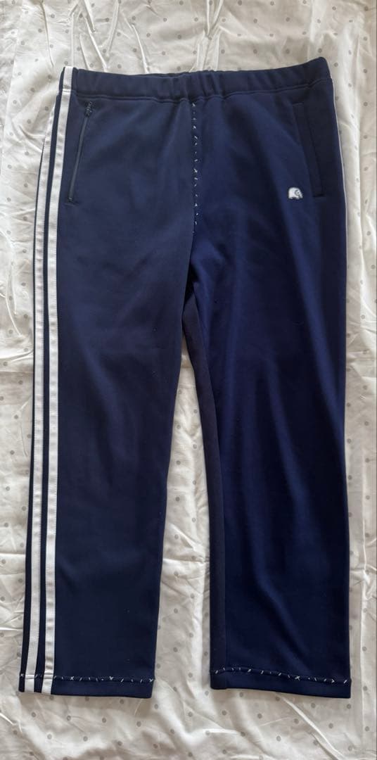 keisuke kanda 手縫いのジャージ 紺