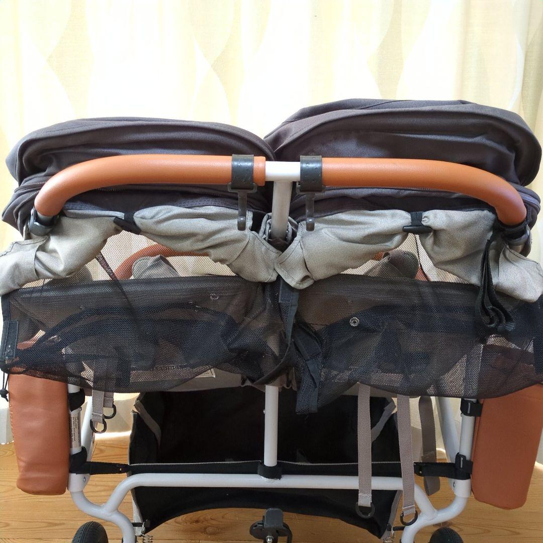 エアバギー ココダブルEX フロムバース 二人乗りベビーカー 双子ベビーカー