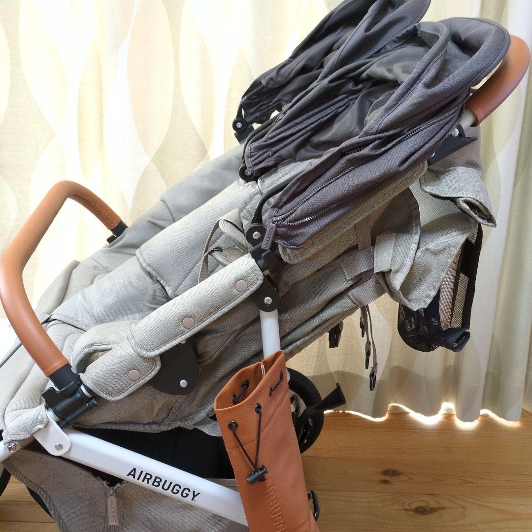 エアバギー ココダブルEX フロムバース 二人乗りベビーカー 双子ベビーカー