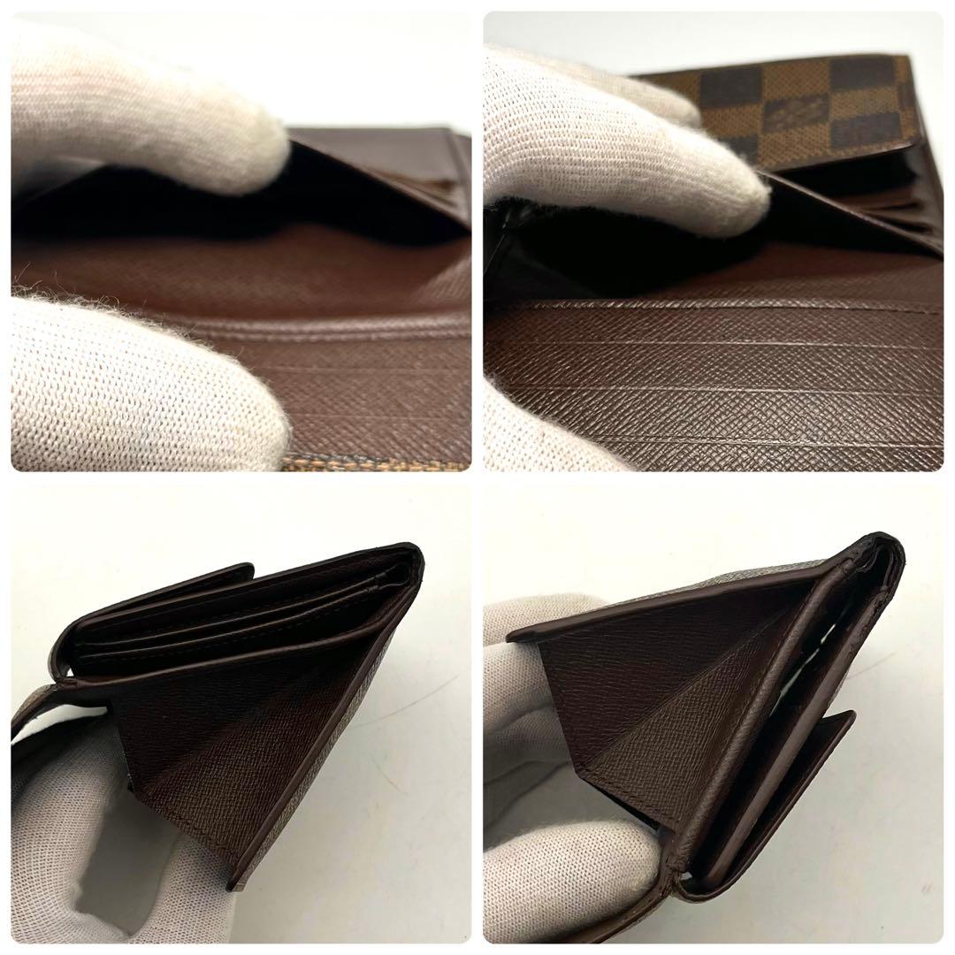 ❣️新型❣️ルイヴィトン ダミエ 3つ折り財布 ポルトフォイユエリーズ 正規品 本物
