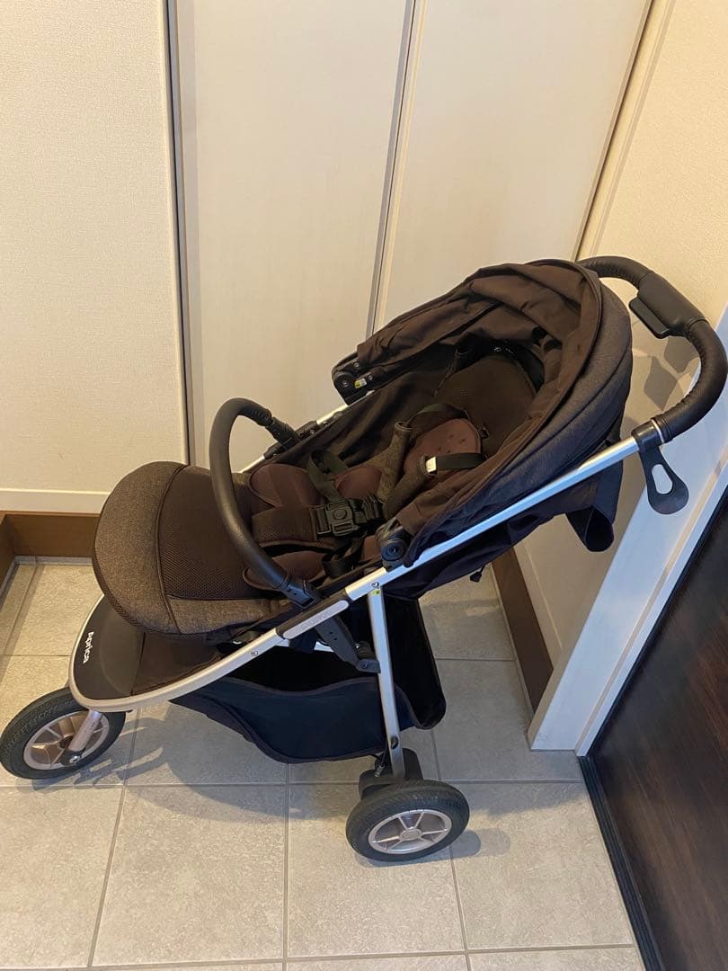 Aprica ベビーカー アップリカ　スムーヴ　プレミアム　レインカバー付き