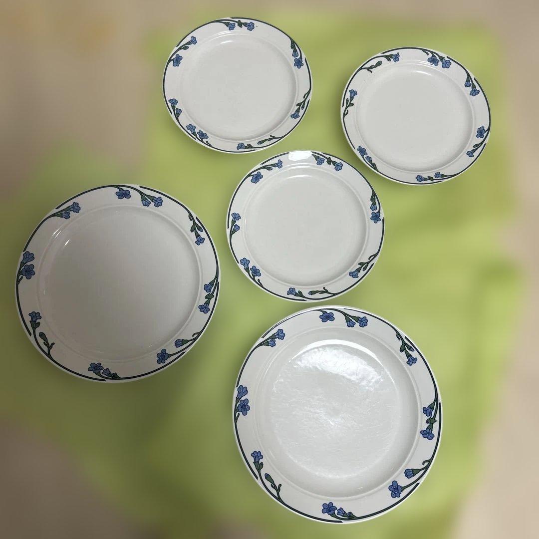 ロールストランド　Ingrid/イングリッド　ビンテージ食器　うつわ　5枚セット