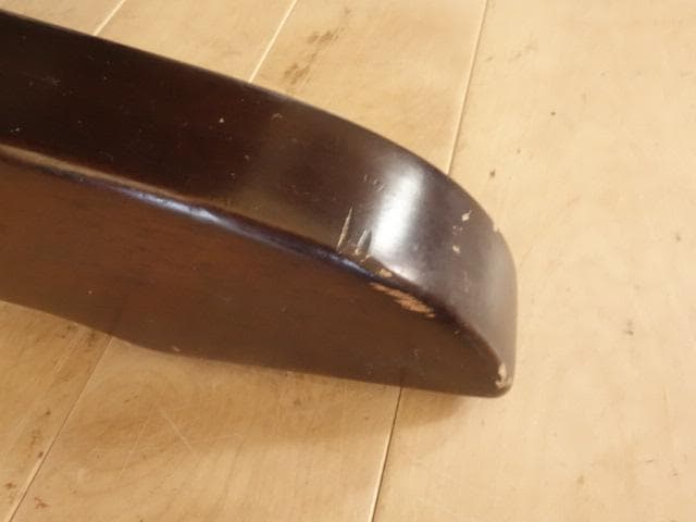 飛騨産業　ダイニングテーブル1500　アンティーク　天板のみ再塗装　USED