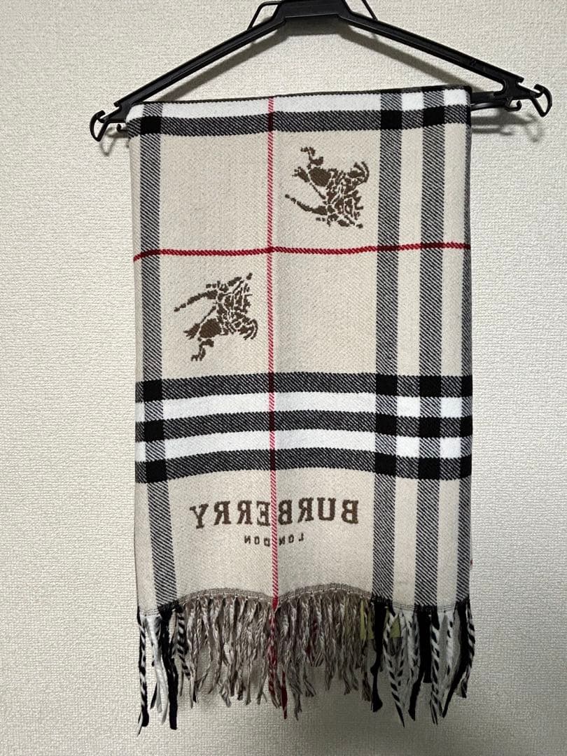 バーバリー マフラー モカブラウン