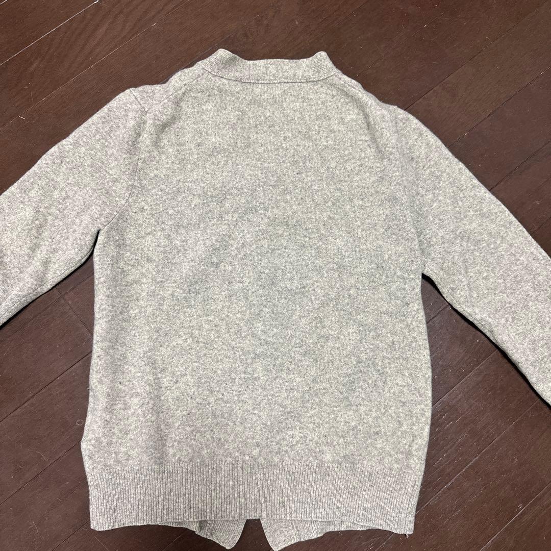 PLAY COMME des GARÇONS グレー カーディガン S