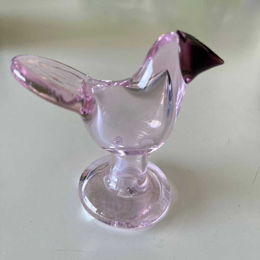  シエッポ脚付　ピンク×ダークライラック