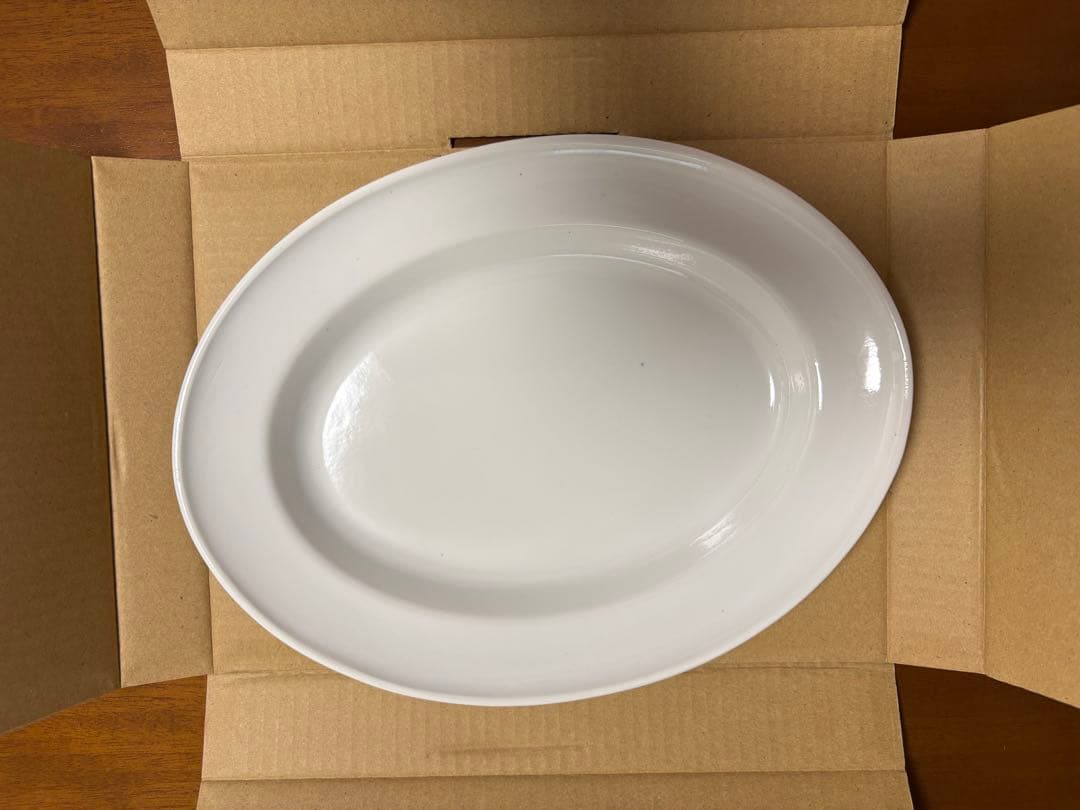 東屋　白吉　オーバル皿　scope