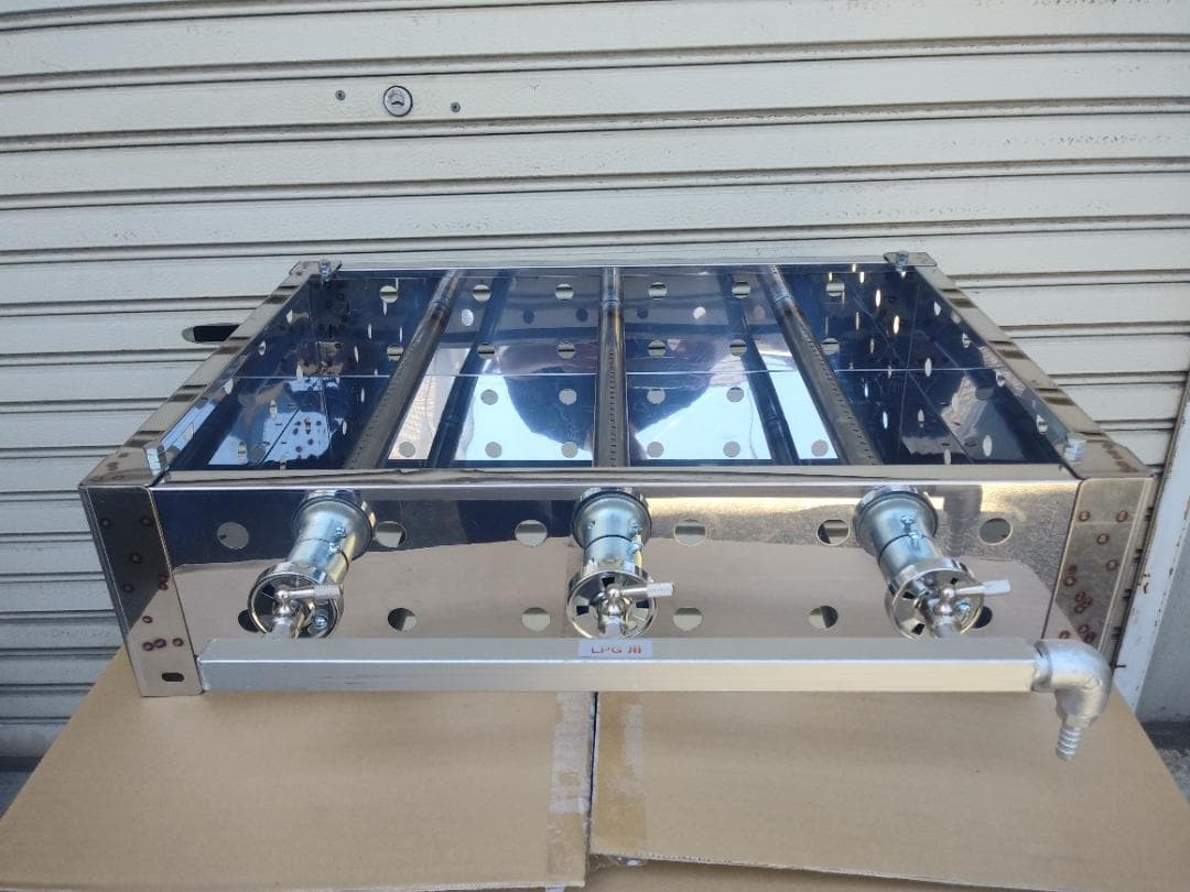 海の家　新品ガスグリラー　送料無料　２４０００円　イベント集会祭り夏休みお盆踊り