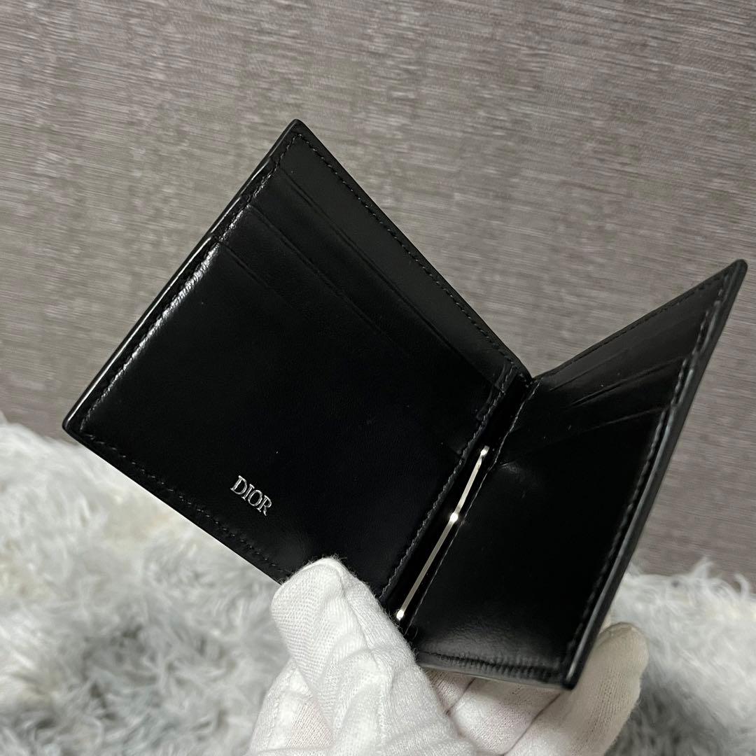 ✨️未使用級✨️ ディオール マネークリップ カードケース CD ダイヤモンド柄