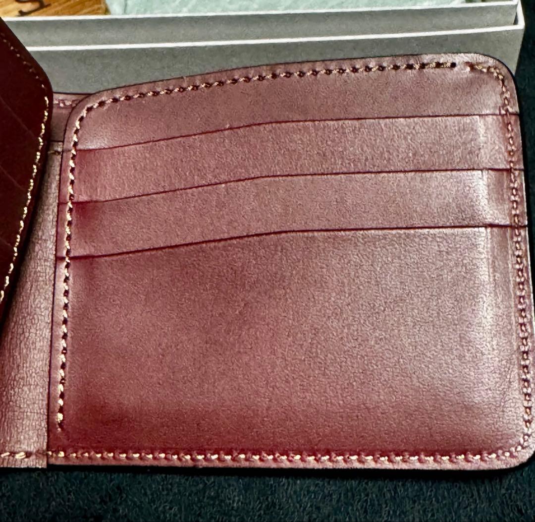 ワイルドスワンズ ウィングス イングリッシュブライドルレザー バーガンディ 中古