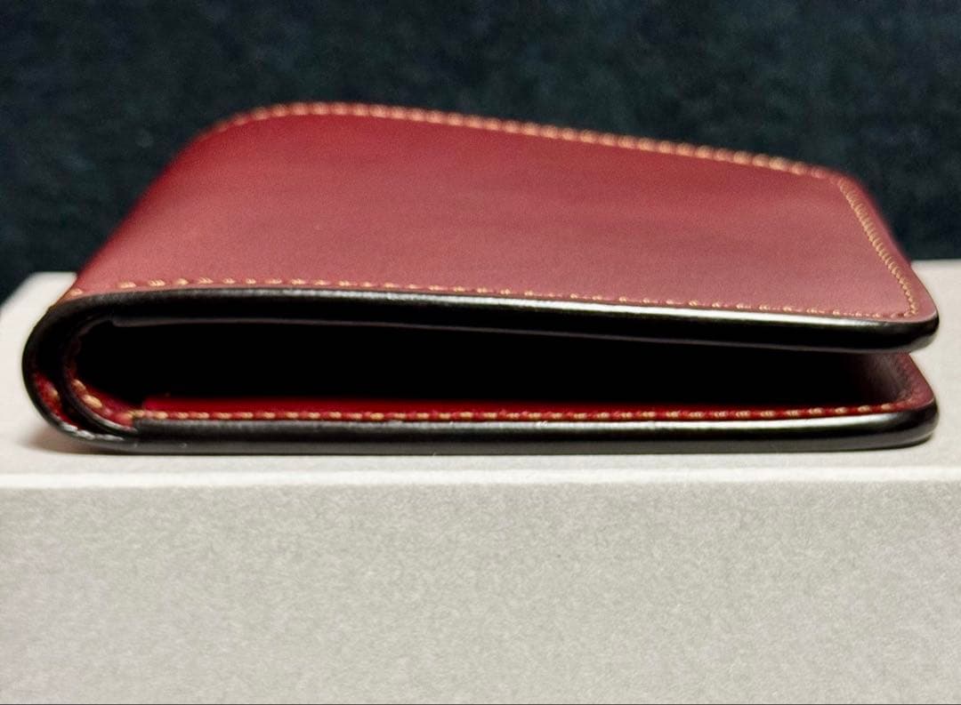 ワイルドスワンズ ウィングス イングリッシュブライドルレザー バーガンディ 中古