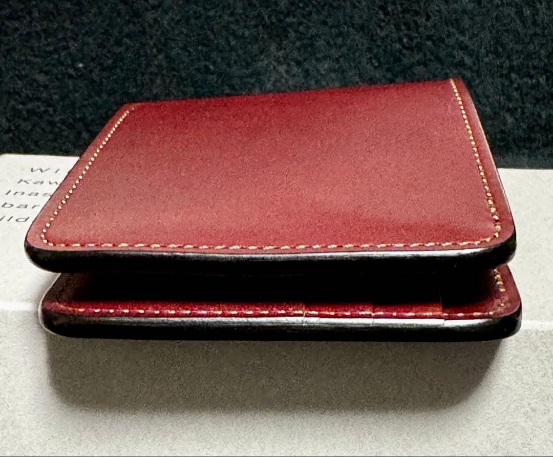 ワイルドスワンズ ウィングス イングリッシュブライドルレザー バーガンディ 中古