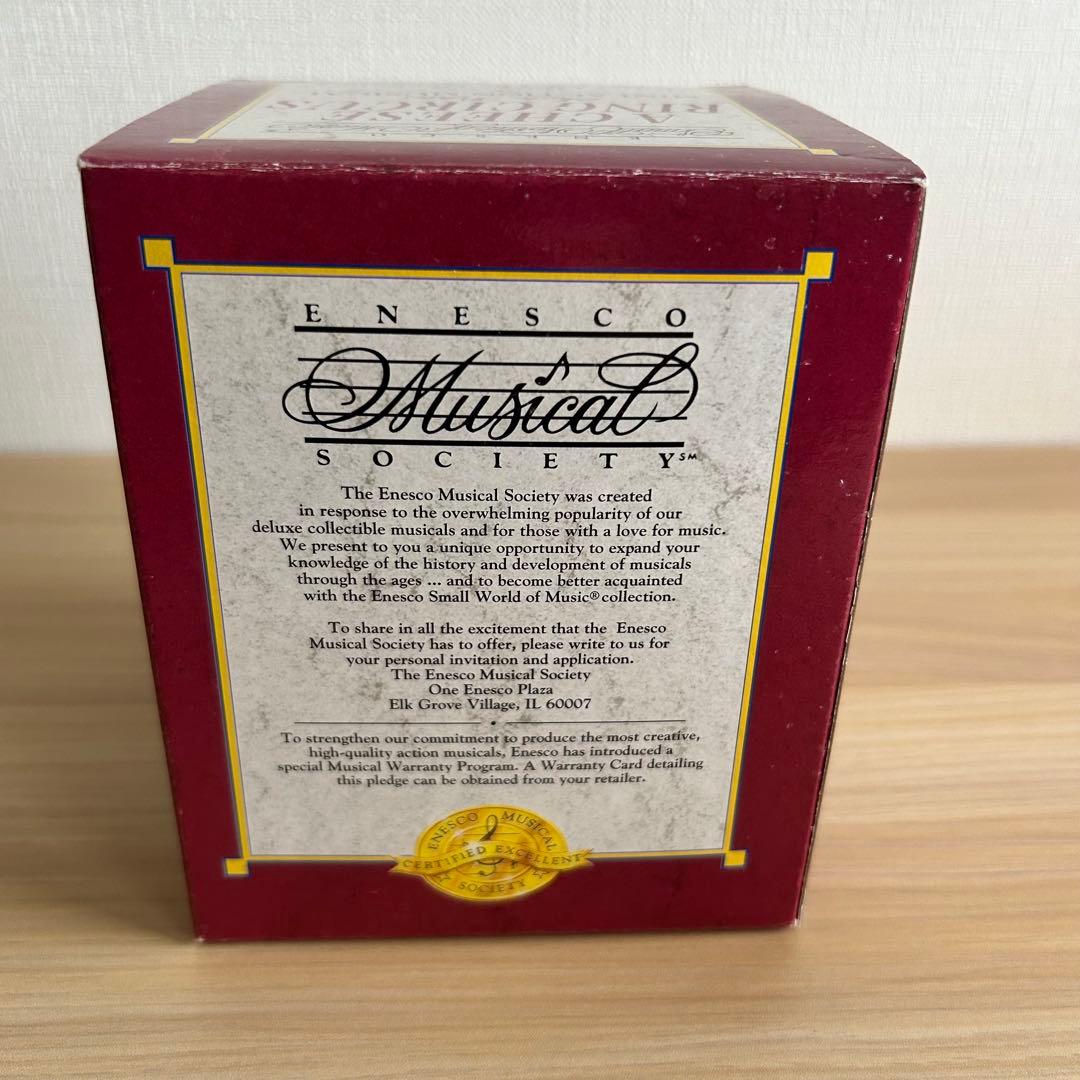 希少　エネスコ社製　オルゴール　チーズリングサーカス　94年製　レトロ　当時物