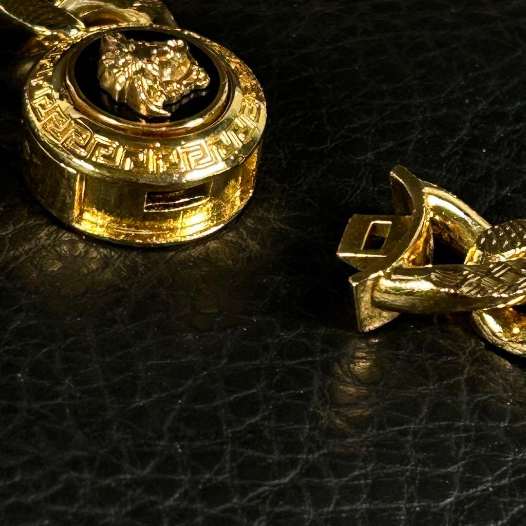 VERSACE ヴェルサーチ メデューサ 喜平 チェーン ブレスレット バングル