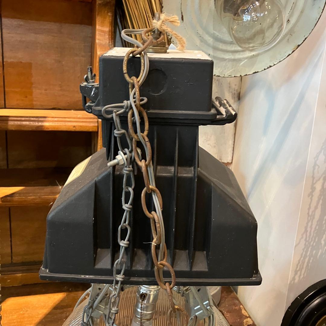 アンティーク　ペンダントライト　アメリカ　インダストリアル