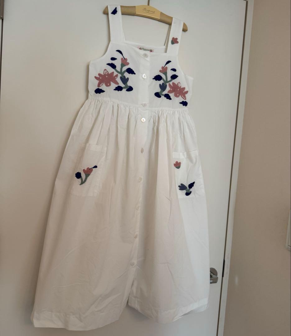 ボンポワン☆ロングワンピース☆size12