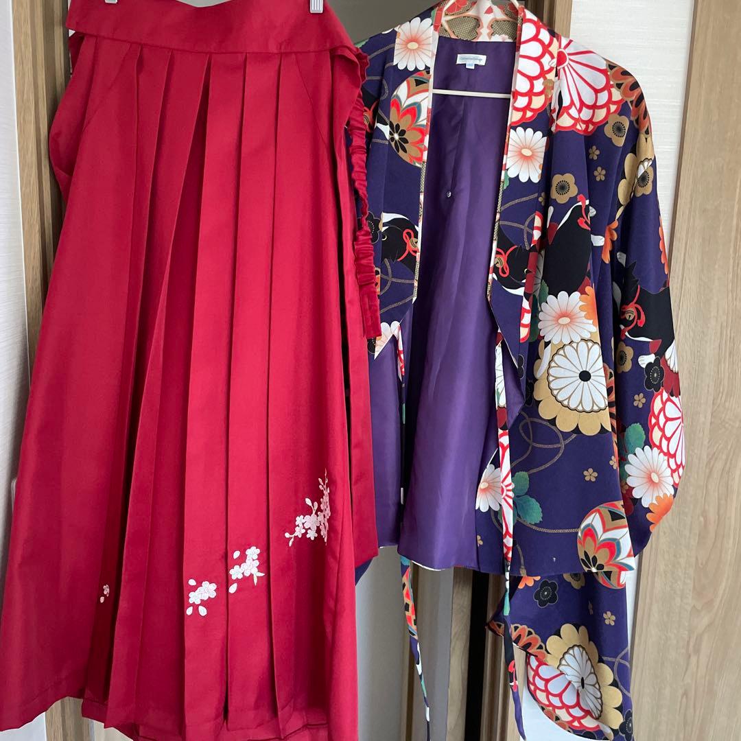 HIRO♡卒業式　袴　猫手毬