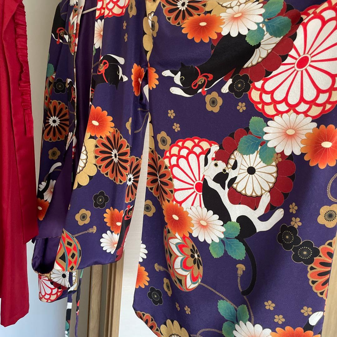 HIRO♡卒業式　袴　猫手毬