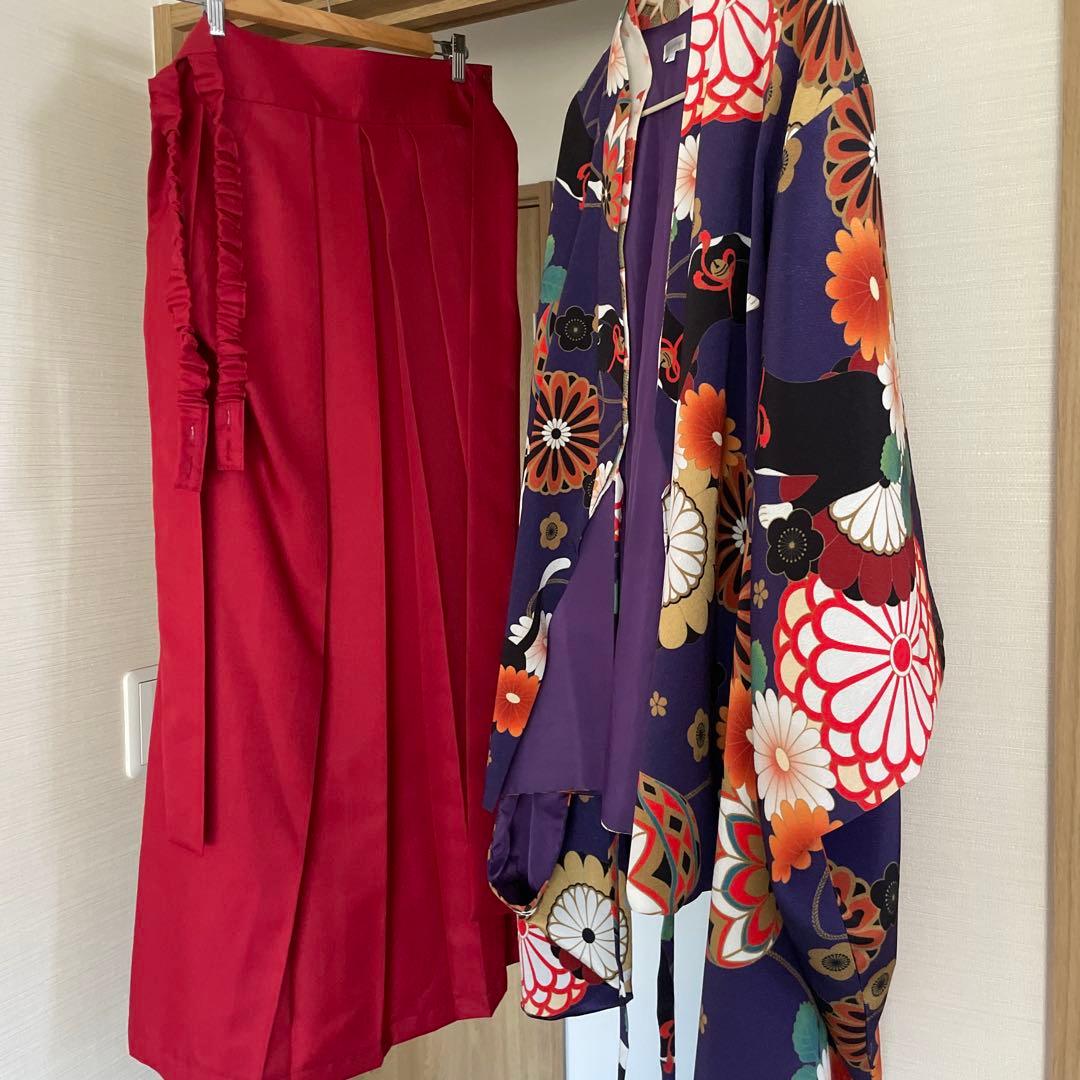 HIRO♡卒業式　袴　猫手毬