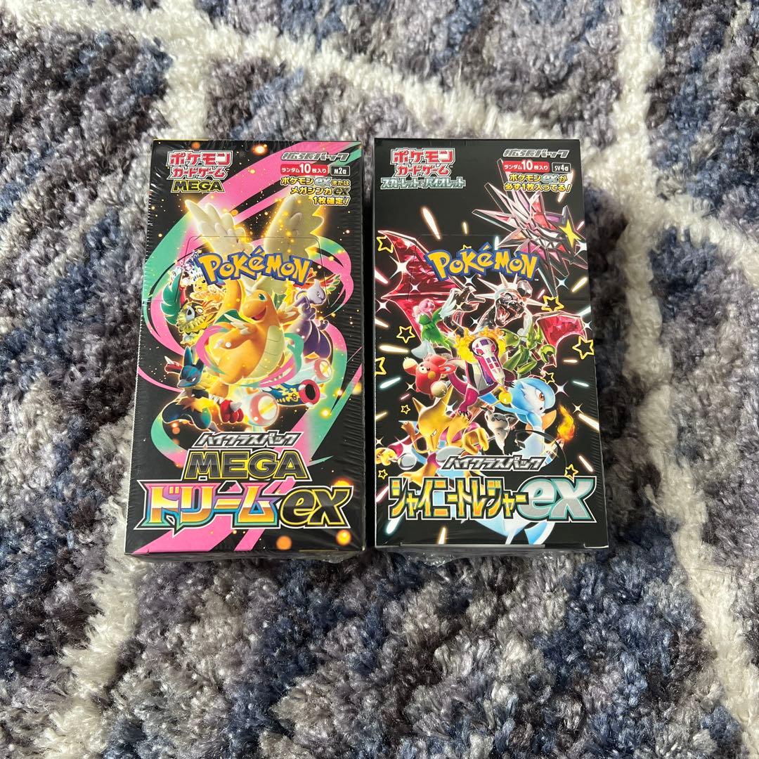 ポケモンカードゲーム シャイニートレジャーex メガドリームシュリンク付き