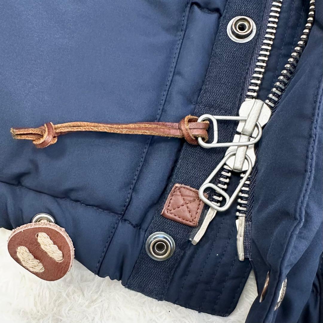 ポロラルフローレン　ダウンベスト　ネイビー　レディース　ポニー　フーデッド　M