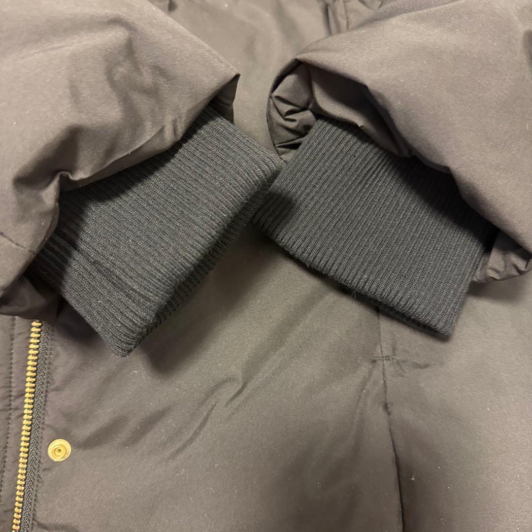 ブルーレーベル クレストブリッジ　ダウンコート　ブラック　ロングダウン