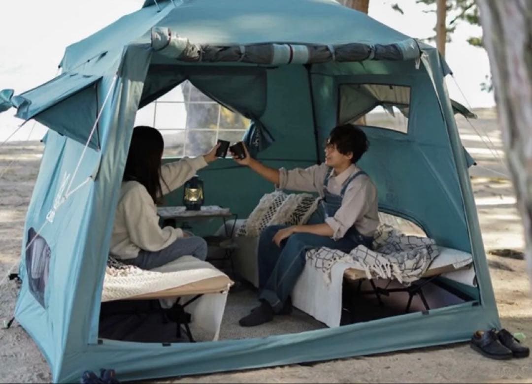 DOD OUCHI テント ブルーグレー おうちテント