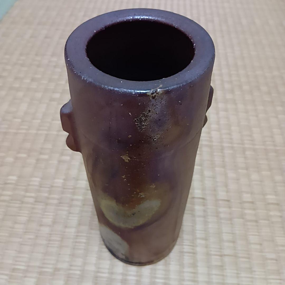 【備前焼】【木村長十郎友敬】作　木村友敬　木村純雄　花瓶　 花器　壺　花入
