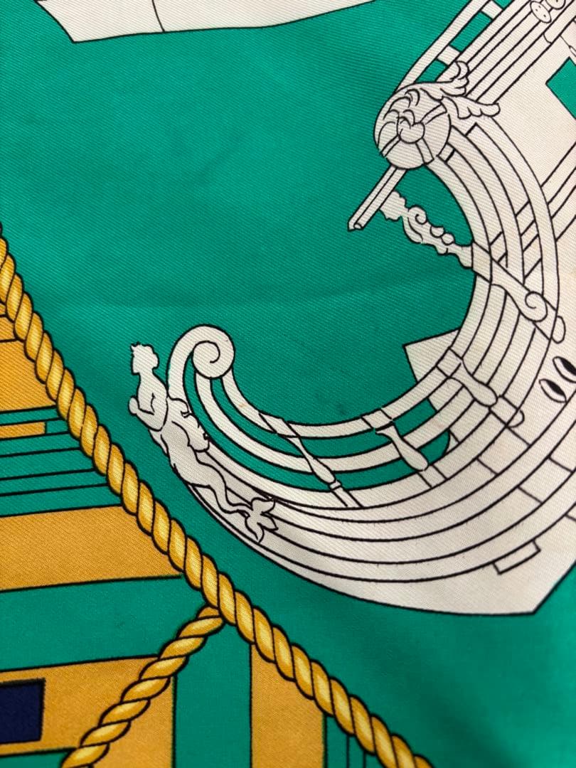 HERMES エルメス カレ90 プロテウス PROUES