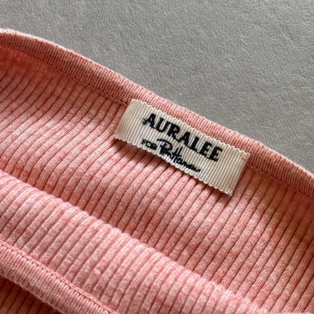 【美品✨】AURALEE RonHerman コラボ別注　杢ピンク