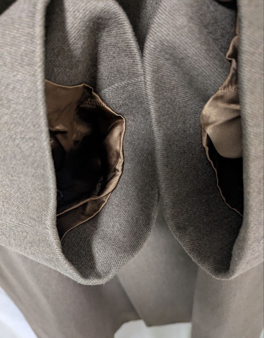 ​英国製 アクアスキュータム バルカラーコート 美品 希少XL オーバーサイズ