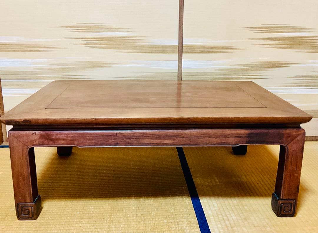 座卓　和室　座敷　木製 文机 古道具 ローテーブル　昭和レトロ