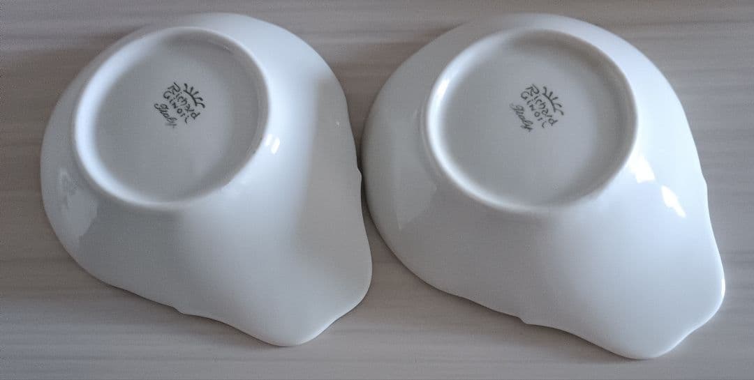 リチャードジノリ果物柄 取っ手付きレモン皿 8個セット